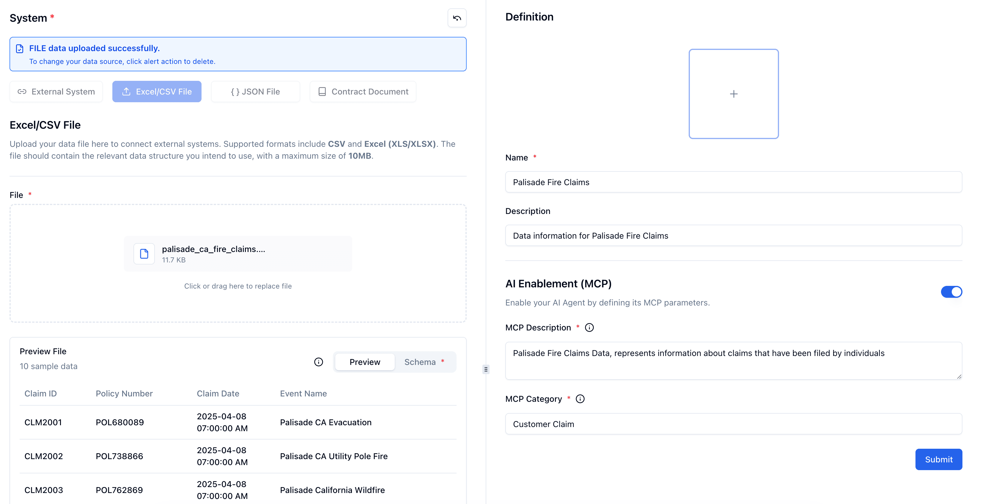 AI Enablement Toggle