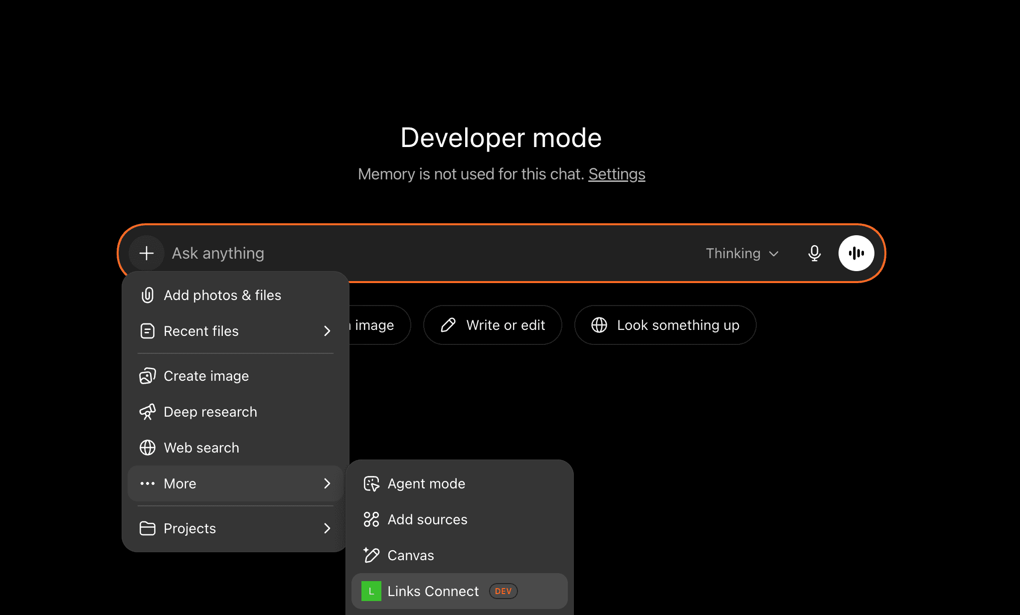 Select Registered App