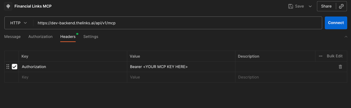 Choose mcp collection