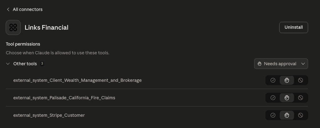 Configure Tool Permissions